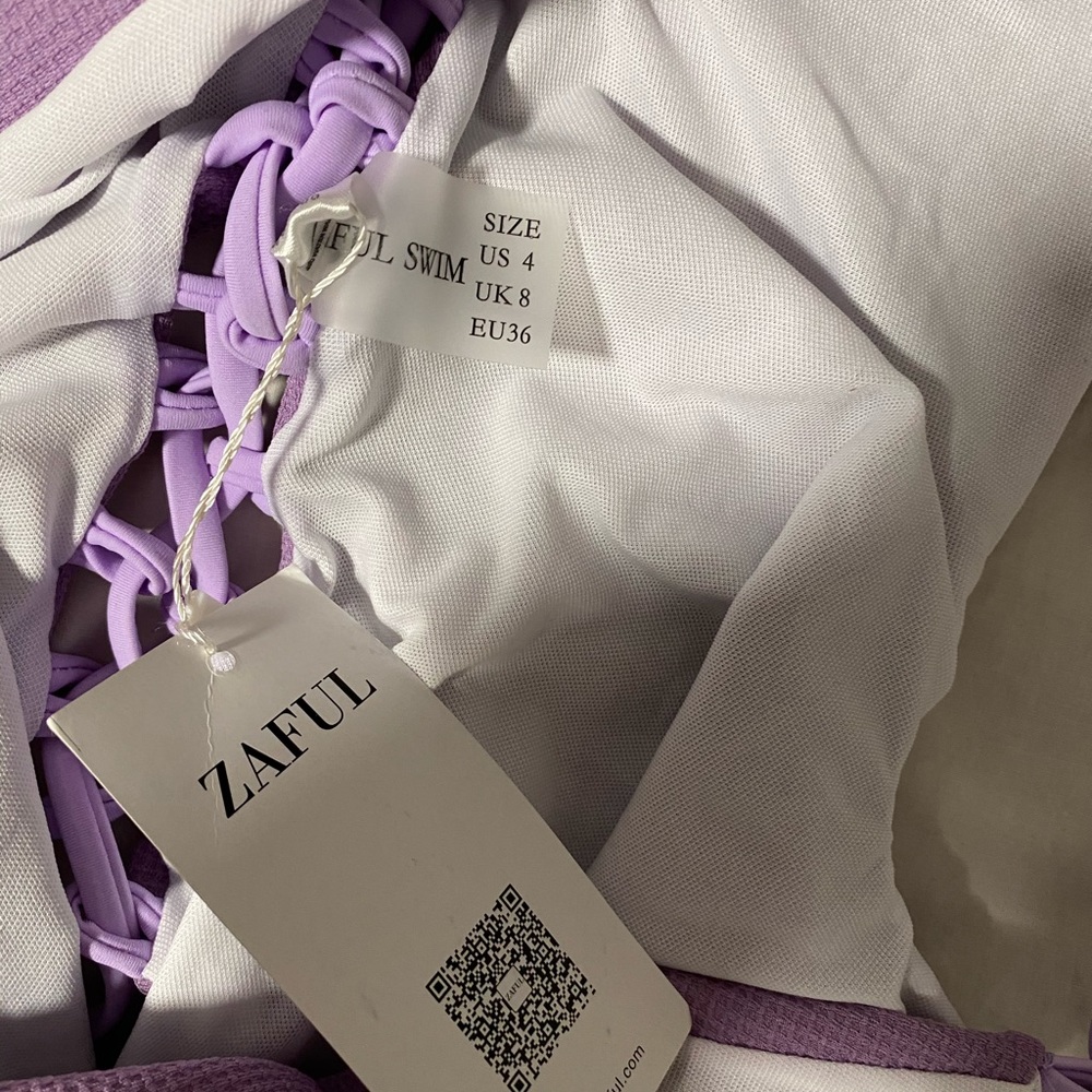 Purple one piece - Picture 4 of 5